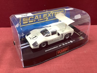 Lot 759 - Scalextric 1:32 Scale #C2811 CHAPARRAL 2F No1...