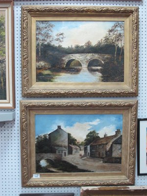 Lot 1526 - William Highfield (Sheffield Artist) Two oil...