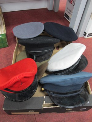 Lot 1490 - Military Caps and Berets, (8)