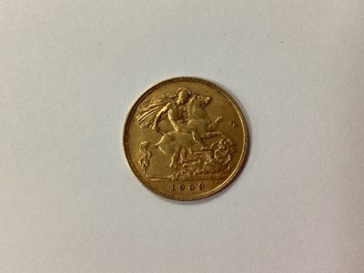 Lot 538 - 1909 Edward VII Gold Half-Sovereign.