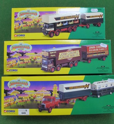 Lot 649 - Three 1:50 Scale Diecast Model Commercial...