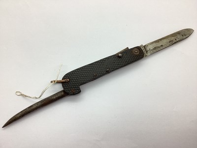 Lot 462 - WWI and Interwar British Army Jack Knife, with...