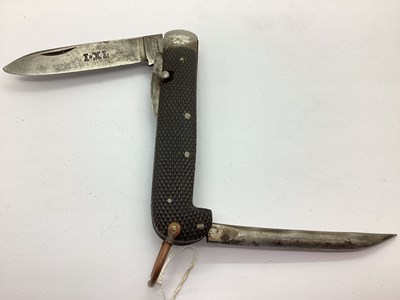 Lot 488 - WWI and Interwar British Army Jack Knife, with...