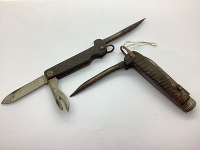 Lot 468 - WWI and Interwar British Army Jack Knife, with...