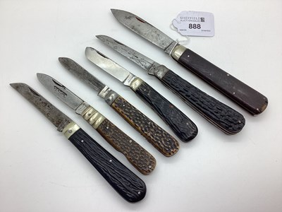 Lot 888 - Single Blade Folding Knives, including Venture...