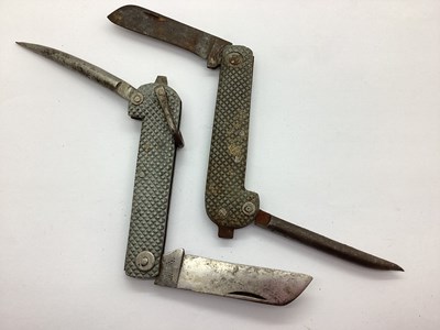 Lot 491 - WWI British Military Metal Jack Knife, with...