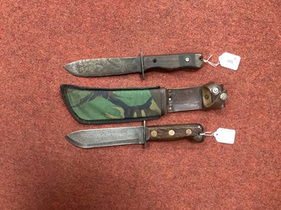 Lot 405 - British Military Type D Survival Knife, marked...