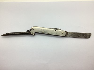 Lot 457 - Post WWII Canadian Army Metal Jack Knife, with...