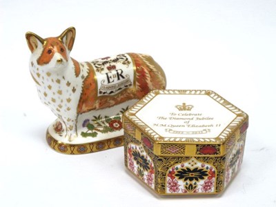 Lot 1086 - A Royal Crown Derby Porcelain Paperweight...