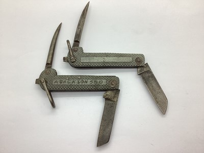 Lot 490 - WWII British Military Metal Jack Knife, with...