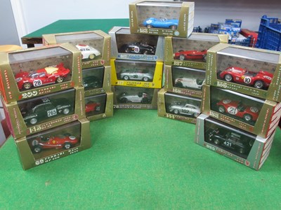 Lot 682 - Sixteen 1:43 Scale Diecast Model Vehicles by...