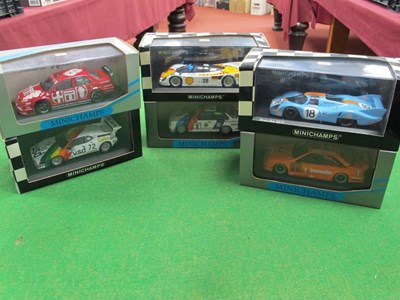 Lot 669 - Six 1:43 Scale Diecast Model Cars by...