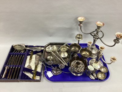 Lot 180 - Danish BERG Silver Plated Four Light Dwarf...