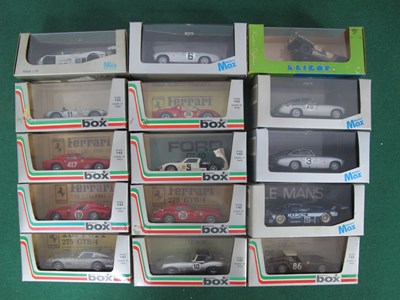 Lot 511 - Fifteen 1:43 Scale Diecast Model Cars Mostly...