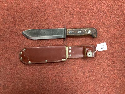 Lot 404 - British Military Type D Survival Knife, marked...