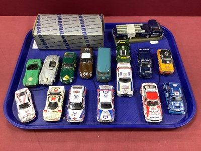 Lot 758 - Sixteen 1:43rd Scale Diecast Model Rally Cars,...