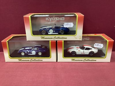 Lot 726 - Three 1:43 Scale 'Museum Collection' Diecast...