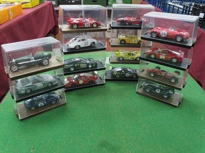 Lot 694 - Fifteen 1:43 Scale Diecast Model Le Mans and...