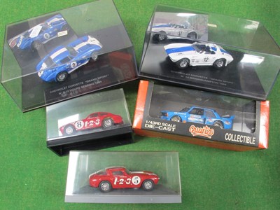 Lot 678 - Five 1:43 Scale Diecast and White Metal Model...