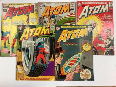 Lot 716 - Five The Atom DC Comics, comprising #4, #7, #8,...