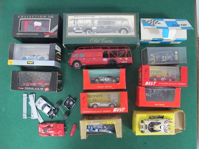 Lot 474 - Seven 1:43 Scale Diecat Model Sports Cars by...