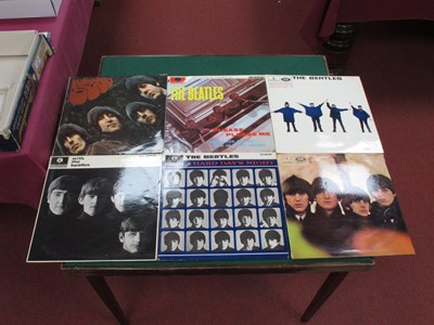 Lot 423 - Beatles LP's, six albums comprising of Please...