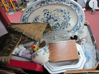 Lot 1080 - Spode Blue and White Tureen, Royal Cauldon...