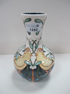 Lot 1282 - A Moorcroft Pottery Vase, decorated with the...