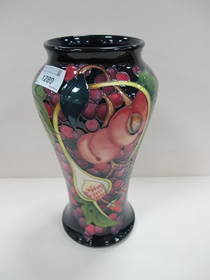 Lot 1289 - A Moorcroft Pottery Vase, decorated with the...