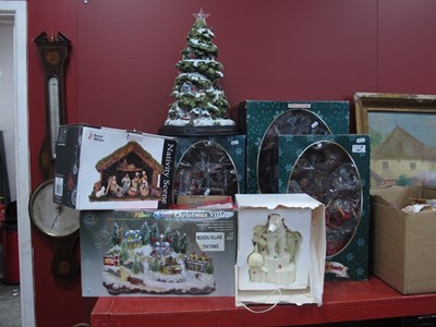 Lot 1001 - Christmas Decorations, fibre optic Christmas...
