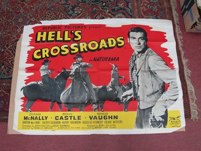 Lot 1559 - Poster 'Hells Crossroads' featuring Robert...