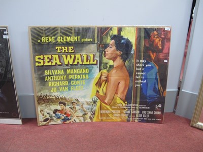 Lot 1510 - Vintage Film Poster 'The Sea Wall', printed by...