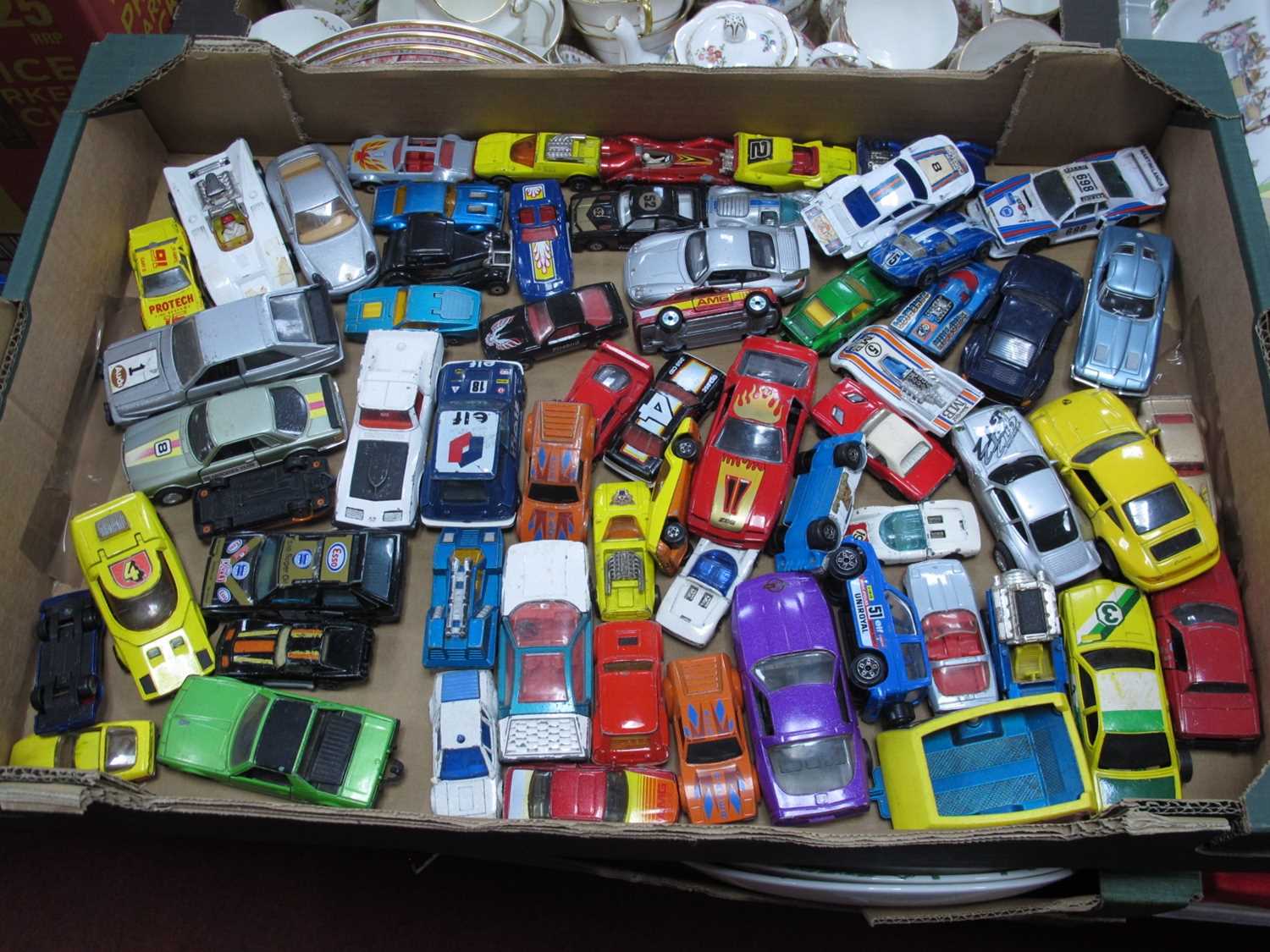 Lot 1029 A collection of model toy cars to include