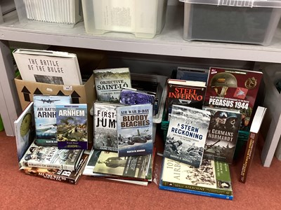 Lot 342 - WWII D-Day Arnhem Theme Books, including...