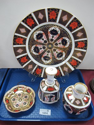 Lot 1254 - Royal Crown Derby Imari Pattern 1128 Plate,...