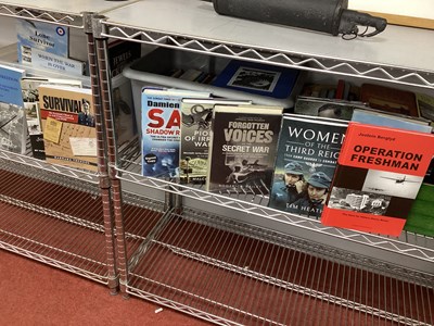 Lot 368 - WWII Resistance, Espionage, POW Theme Books,...