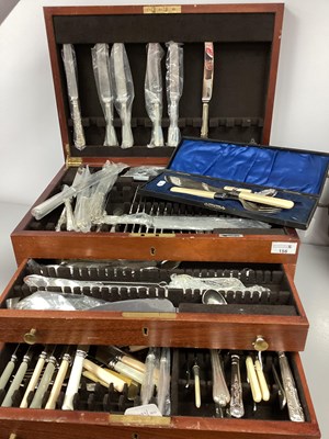 Lot 156 - A Mixed Lot of Assorted Plated Cutlery,...