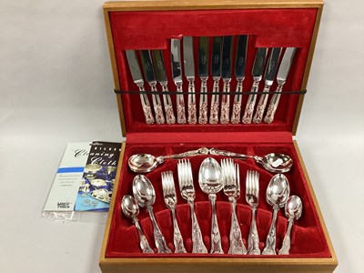 Lot 182 - Arthur Price Canteen of EPNS Cutlery, in a...