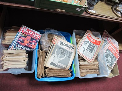 Lot 1145 - A Large Quantity of Boxing News from 1960s,...