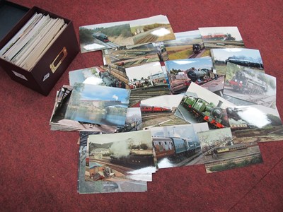 Lot 1372 - Steam Train Photographs, mainly in colour, in...