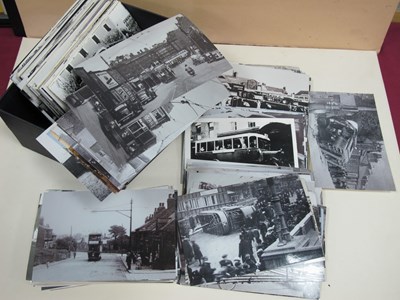 Lot 1419 - Pre-War/War Time Tram Photographs, mainly...