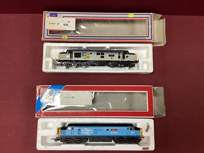 Lot 626 - Two Lima OO Gauge / 4mm Boxed Diesel Co-Co...