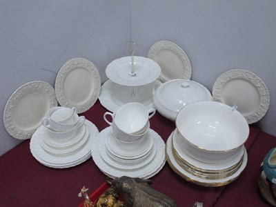 Lot 1226 - Wedgwood Countryware Tea Cup Saucers, Coalport...