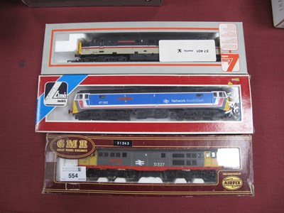 Lot 554 - Two Lima OO Gauge / 4mm Boxed Diesel...