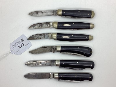 Lot 873 - A Collection of Assorted Folding Pocket Knives....