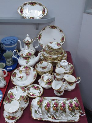 Lot 1197 - Royal Albert Old Country Roses part tea and...