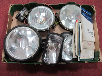 Lot 1024 - Smiths Car Dial, Spotlight, Morris Marina,...