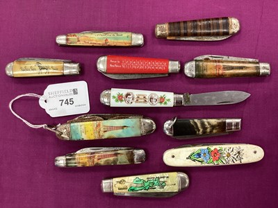 Lot 745 - A Collection of Assorted Penknives, including...