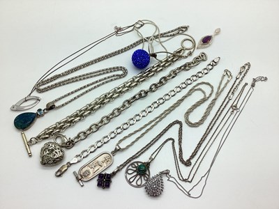 Lot 197 - An Assortment of "925" and Other Jewellery, to...