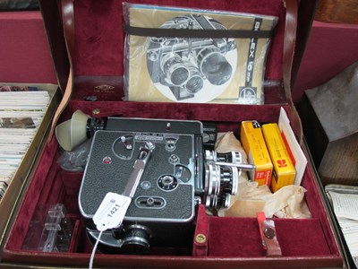 Lot 1421 - Bolex HI6 Reflex Cine Camera, with accessories...